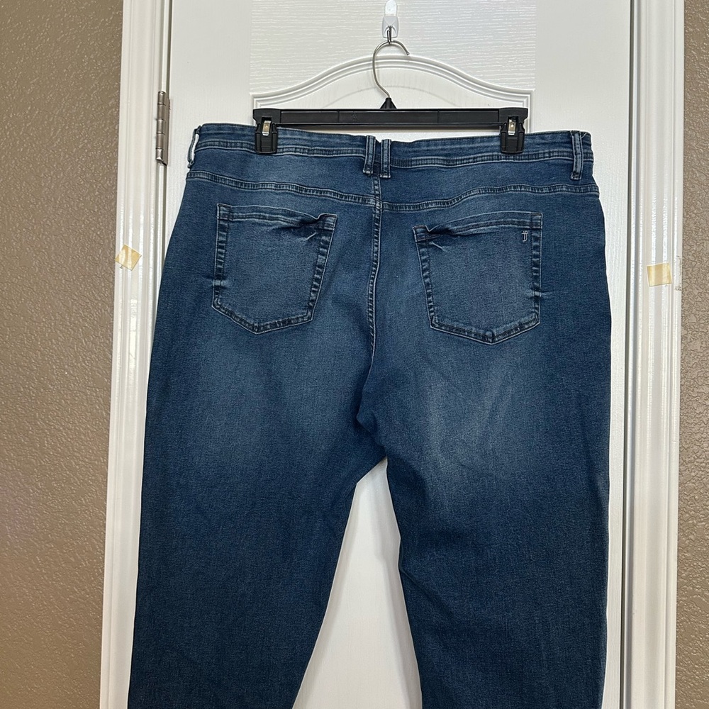 NYC Men's Slim Straight Jeans - Classic Blue